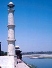 Minaret at Taj Mahal