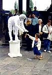 Mime at riverfront