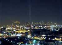 WTC Lights from Newark