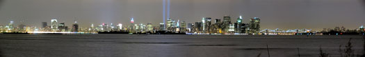 Panorama of WTC Lights